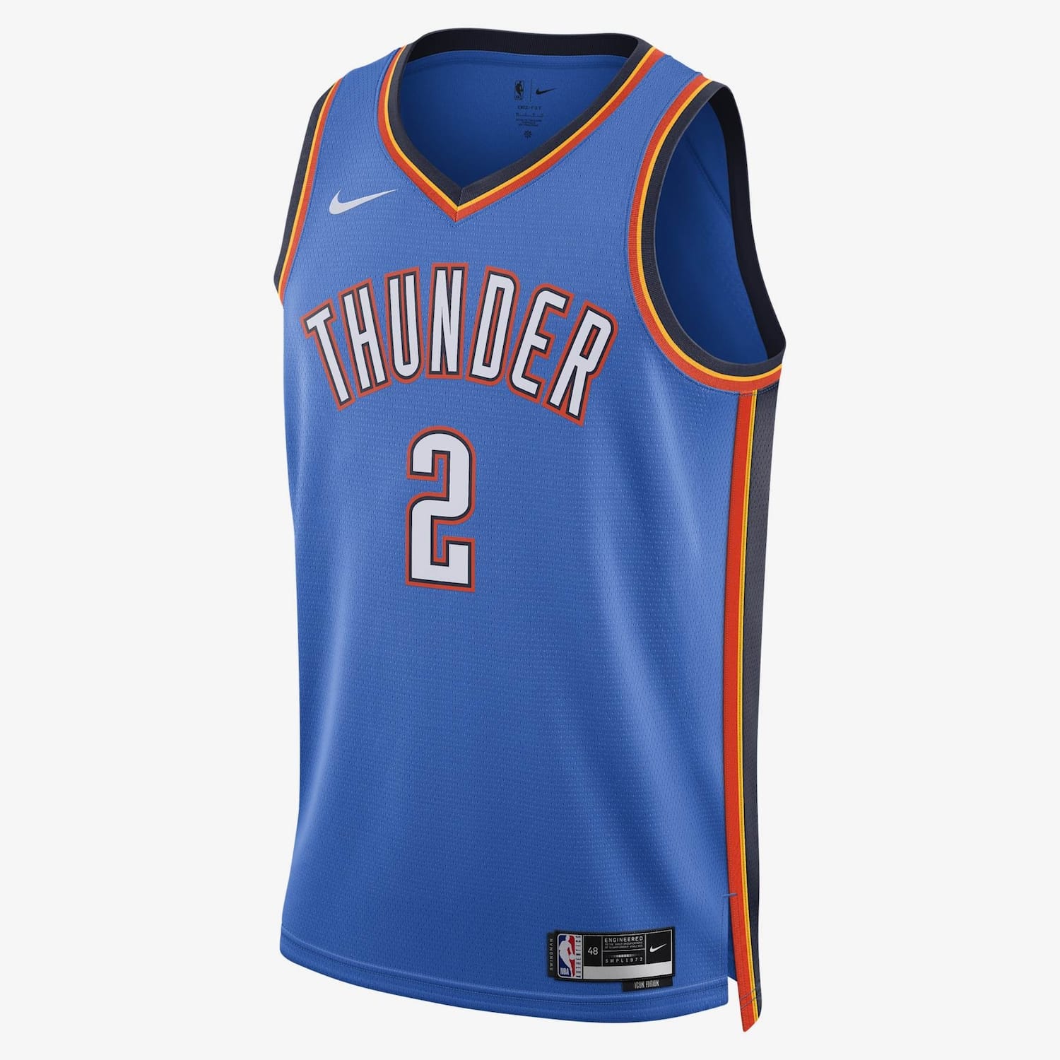Regata Nike Oklahoma City Thunder 2022/23 Icon Edition Masculina