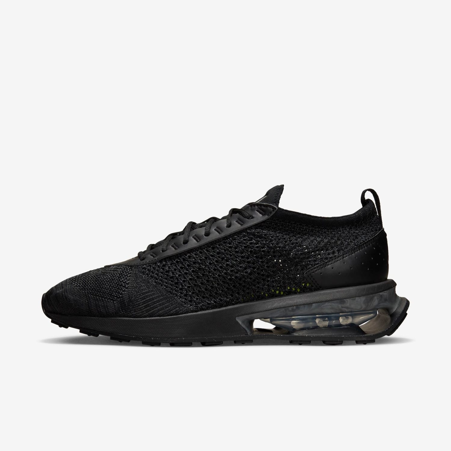 Vista principal Tênis Air Max Flyknit Racer Masculino Nike Preto