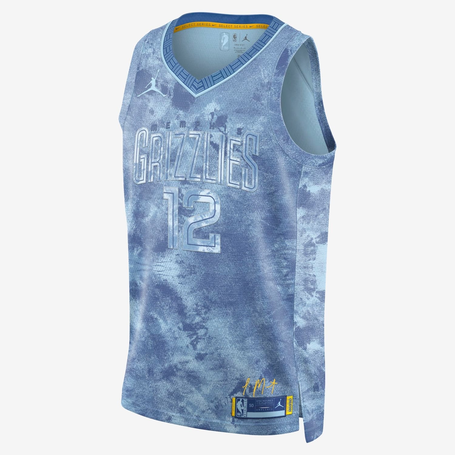 Regata Jordan Memphis Grizzlies Ja Morant Edição Especial Masculina