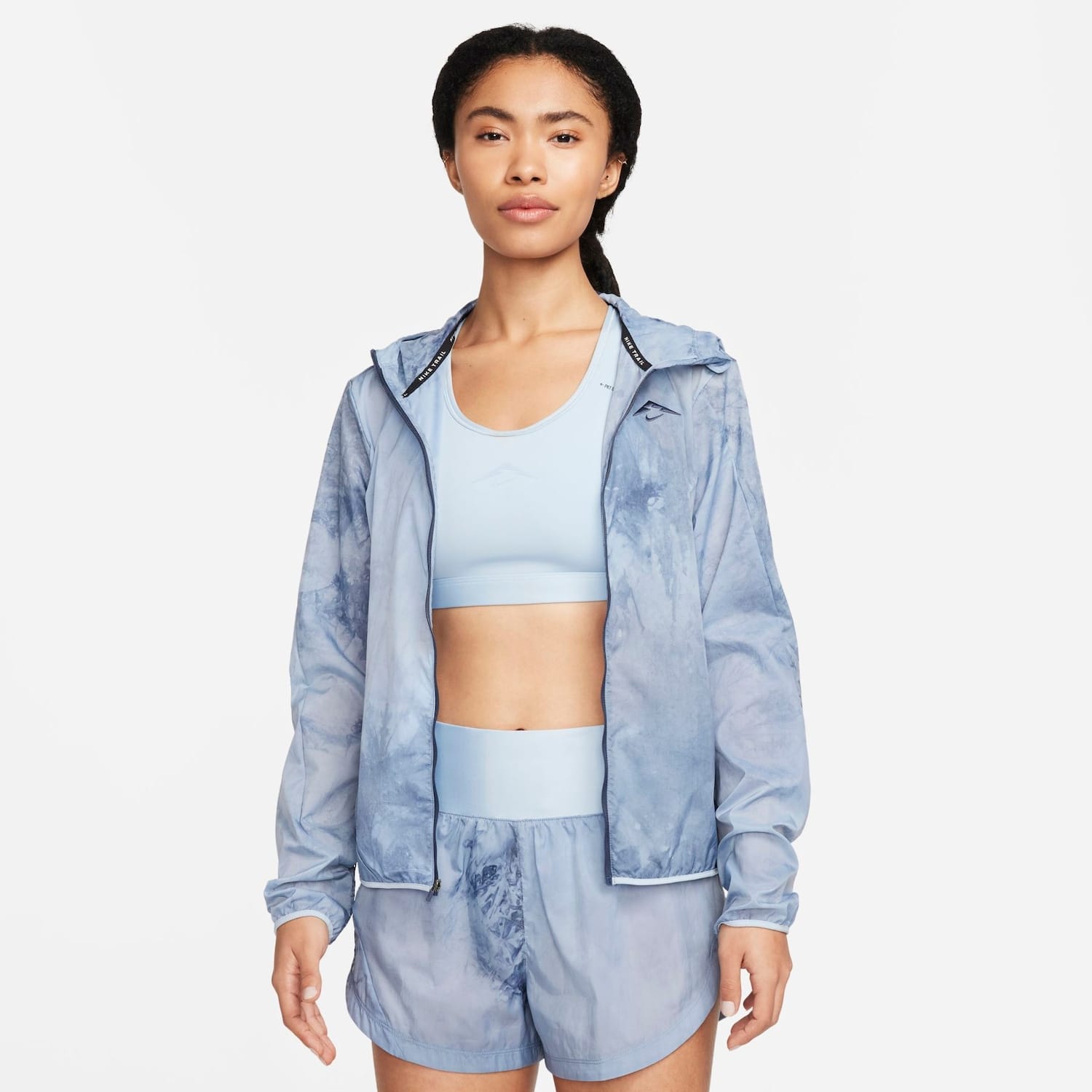 Vista principal Jaqueta Nike Trail Repel Feminina Nike Azul