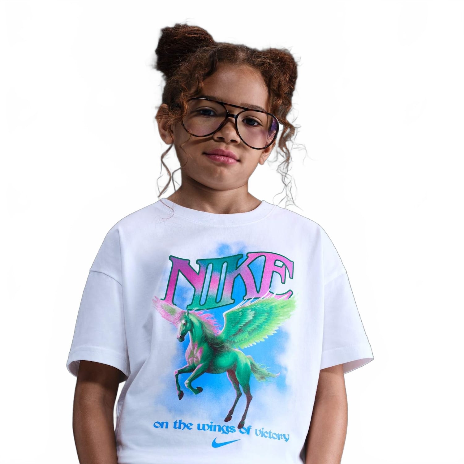 Vista principal Camiseta Nike Sportswear Photo Infantil Nike Sportswear Preto