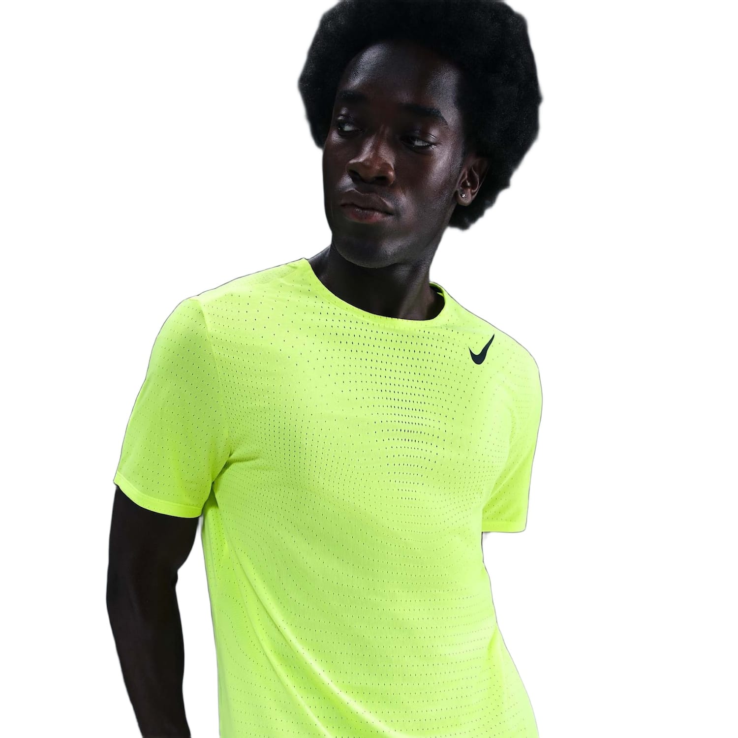Vista principal Camiseta Nike Dri-FIT ADV AeroSwift Masculina Nike Cinza