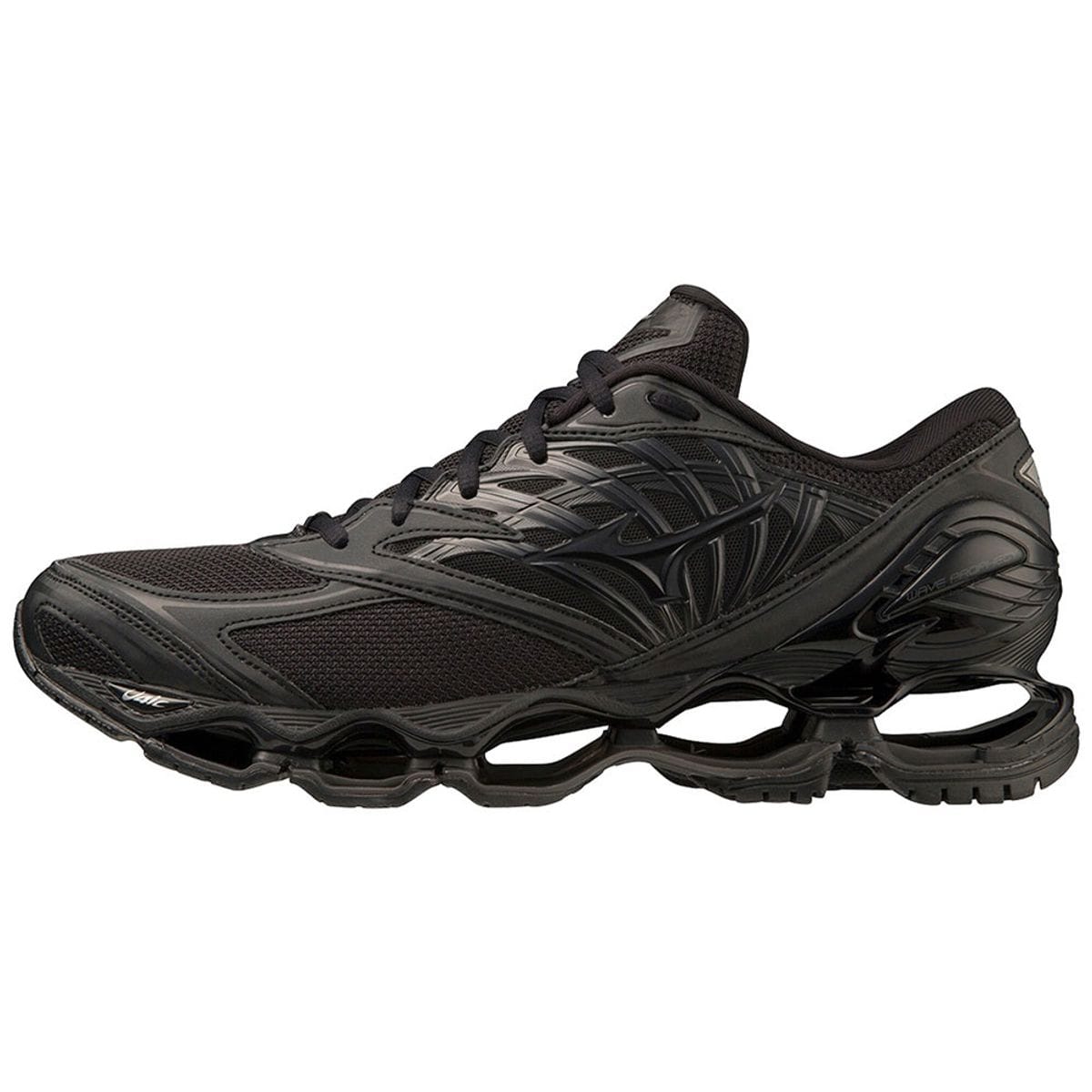 Vista principal Tênis Unissex Mizuno Wave Prophecy LS Preto Mizuno