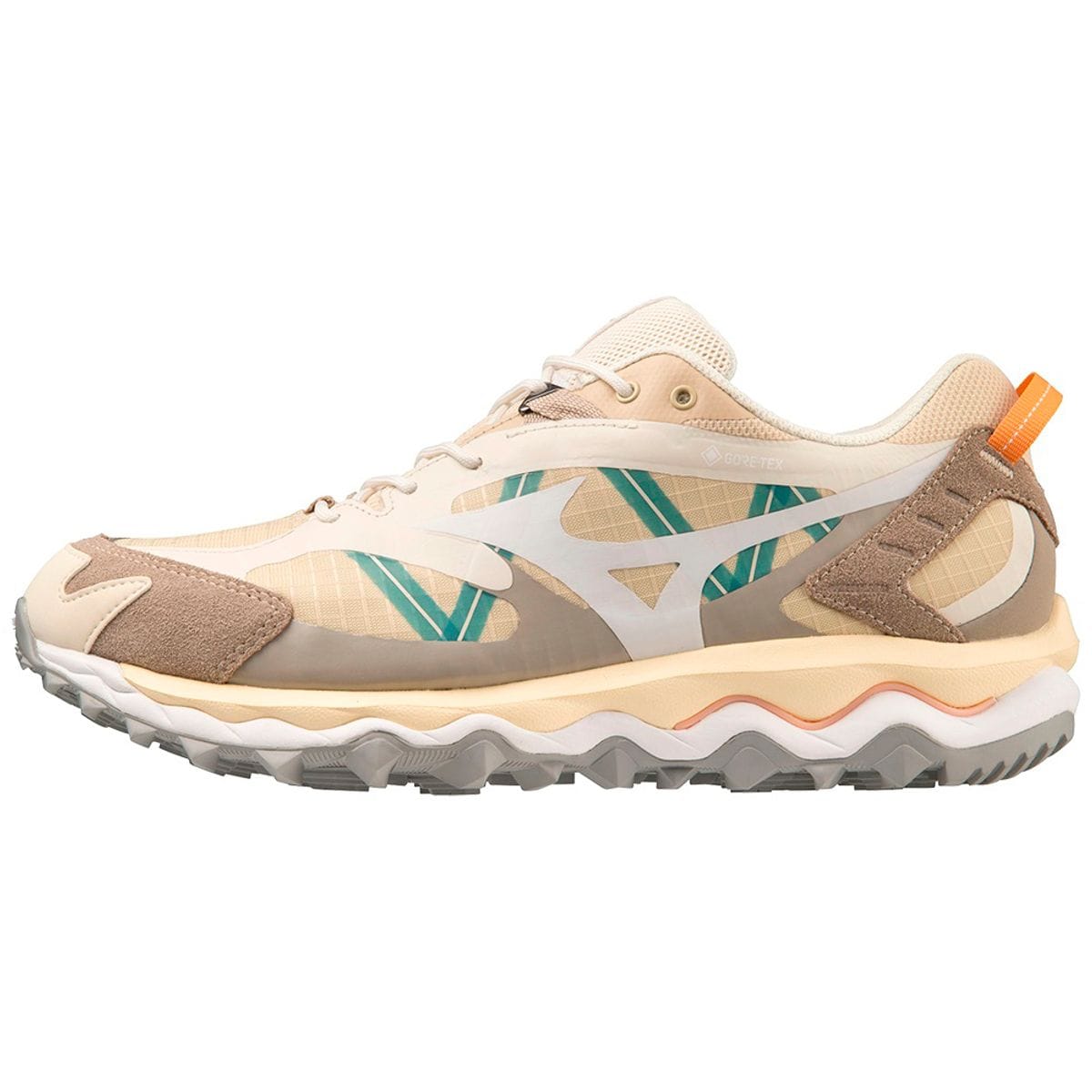 Tênis de Trilha Unissex Mizuno Wave Mujin TL GTX Bege