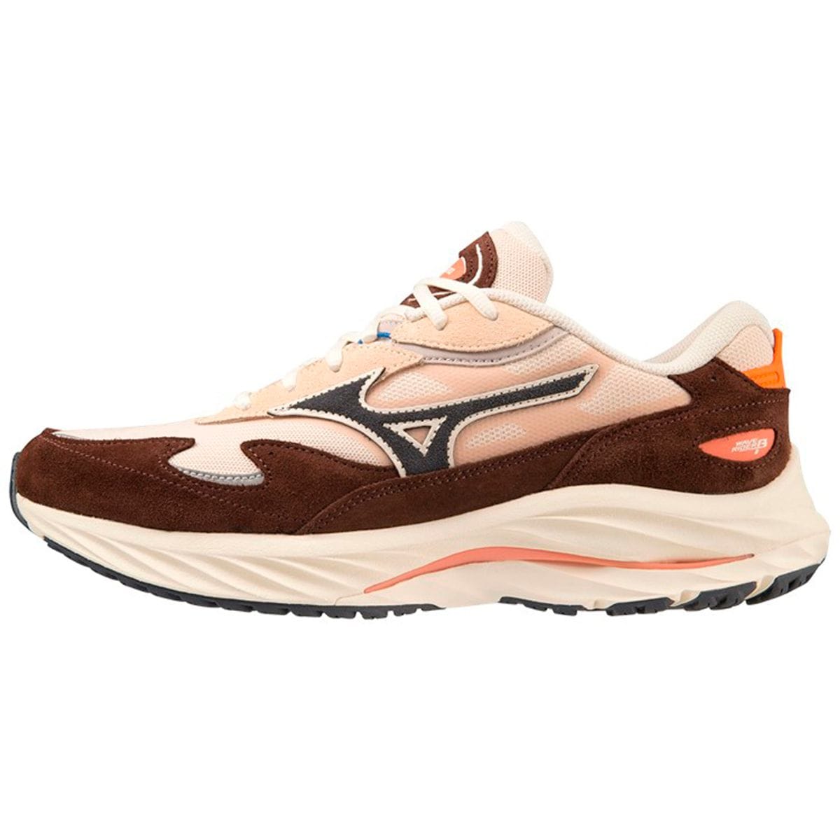 Tênis Casual Unissex Mizuno Wave Rider Beta Marrom