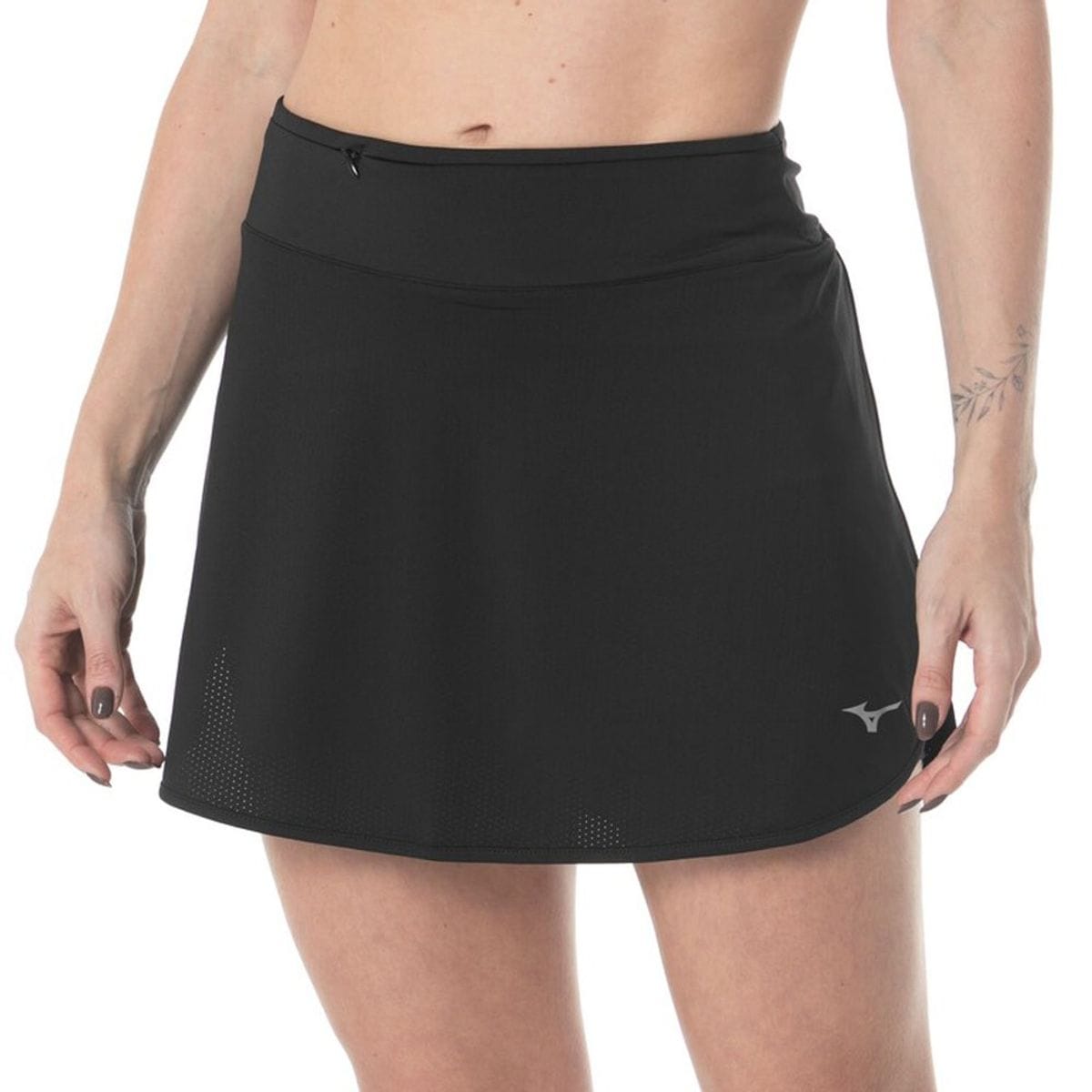 Saia Shorts de Treino Feminina Mizuno Energy Preto