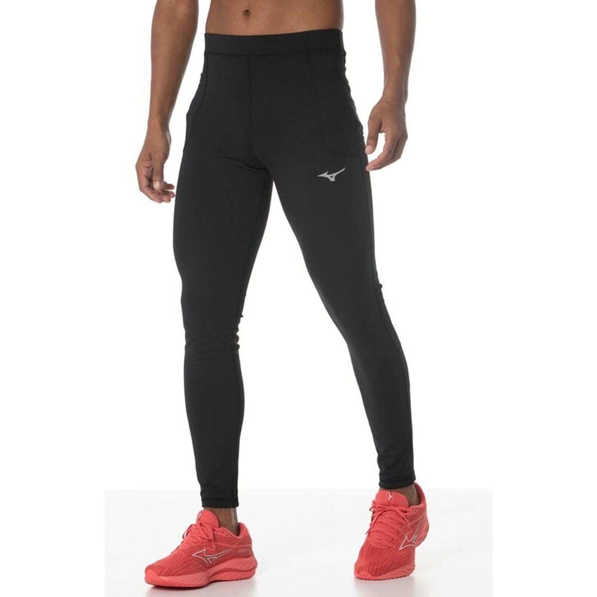 Legging de Compressão Masculina Mizuno Pockets 3 Preto