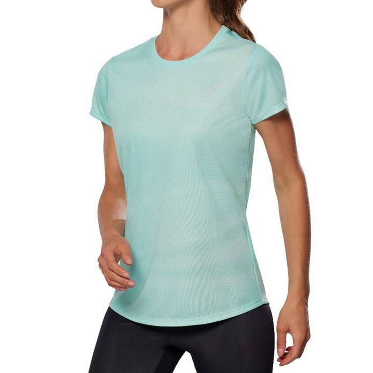 Camiseta de Treino Feminina Mizuno Core Graphic Azul