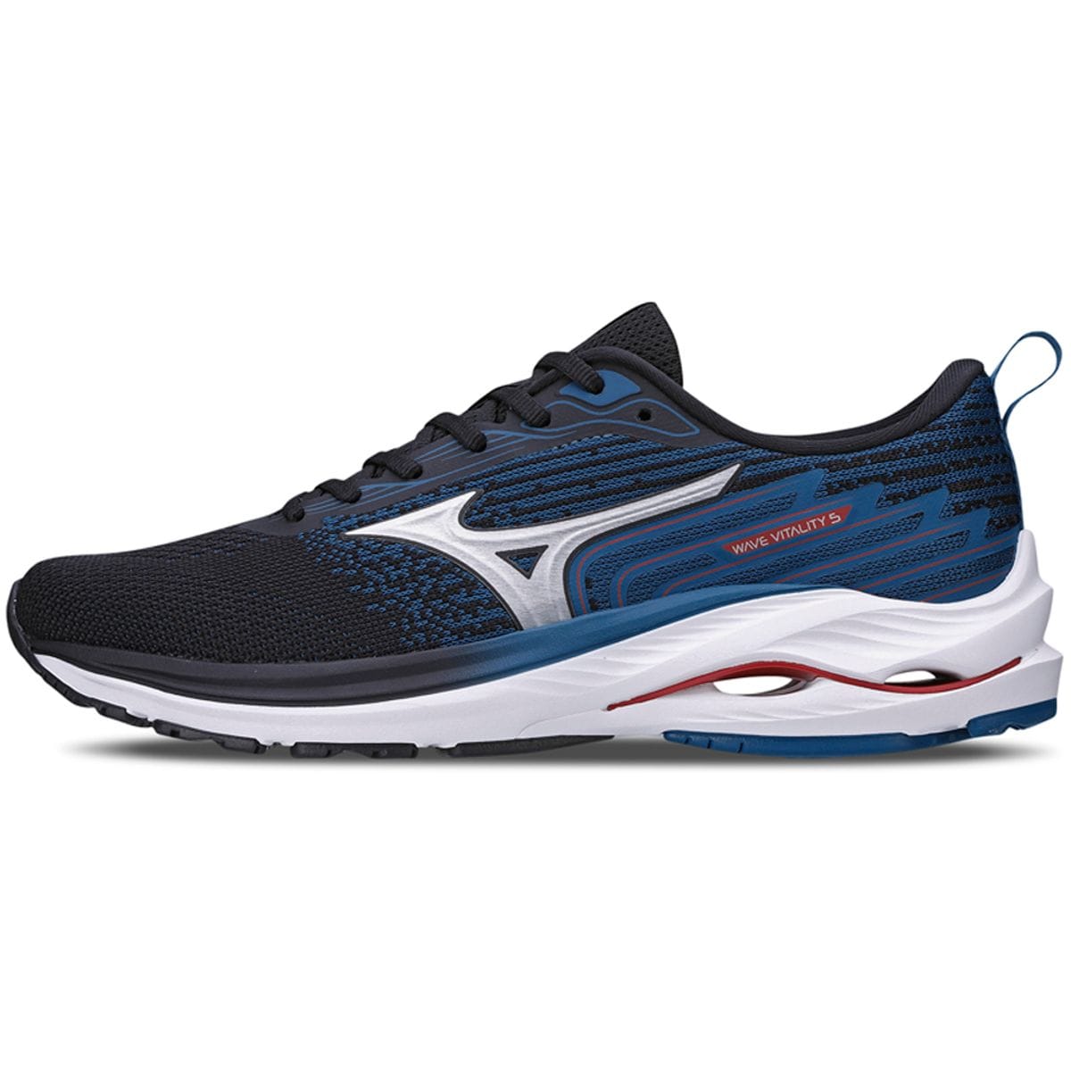 Tênis de Corrida Masculino Mizuno Wave Vitality 5 Preto