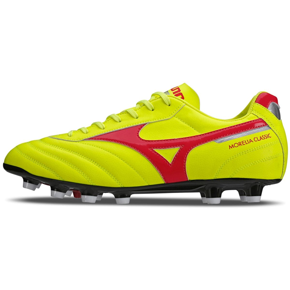 Chuteira de Campo Masculina Mizuno Morelia Classic MD Amarelo