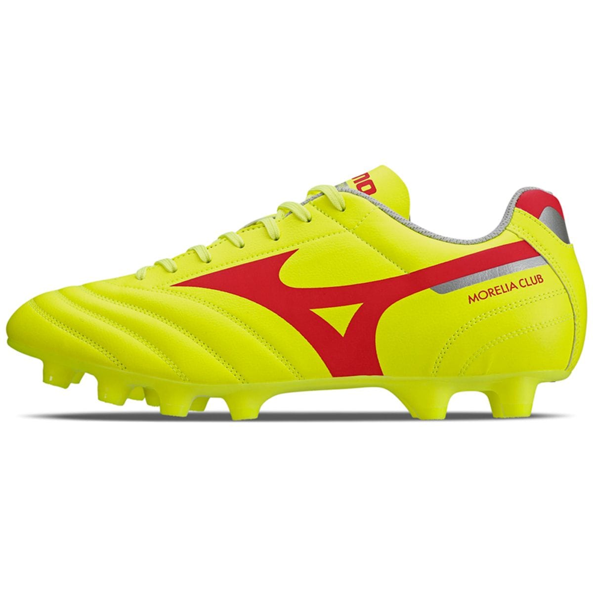 Chuteira de Campo Masculina Mizuno Morelia Club MD Amarelo