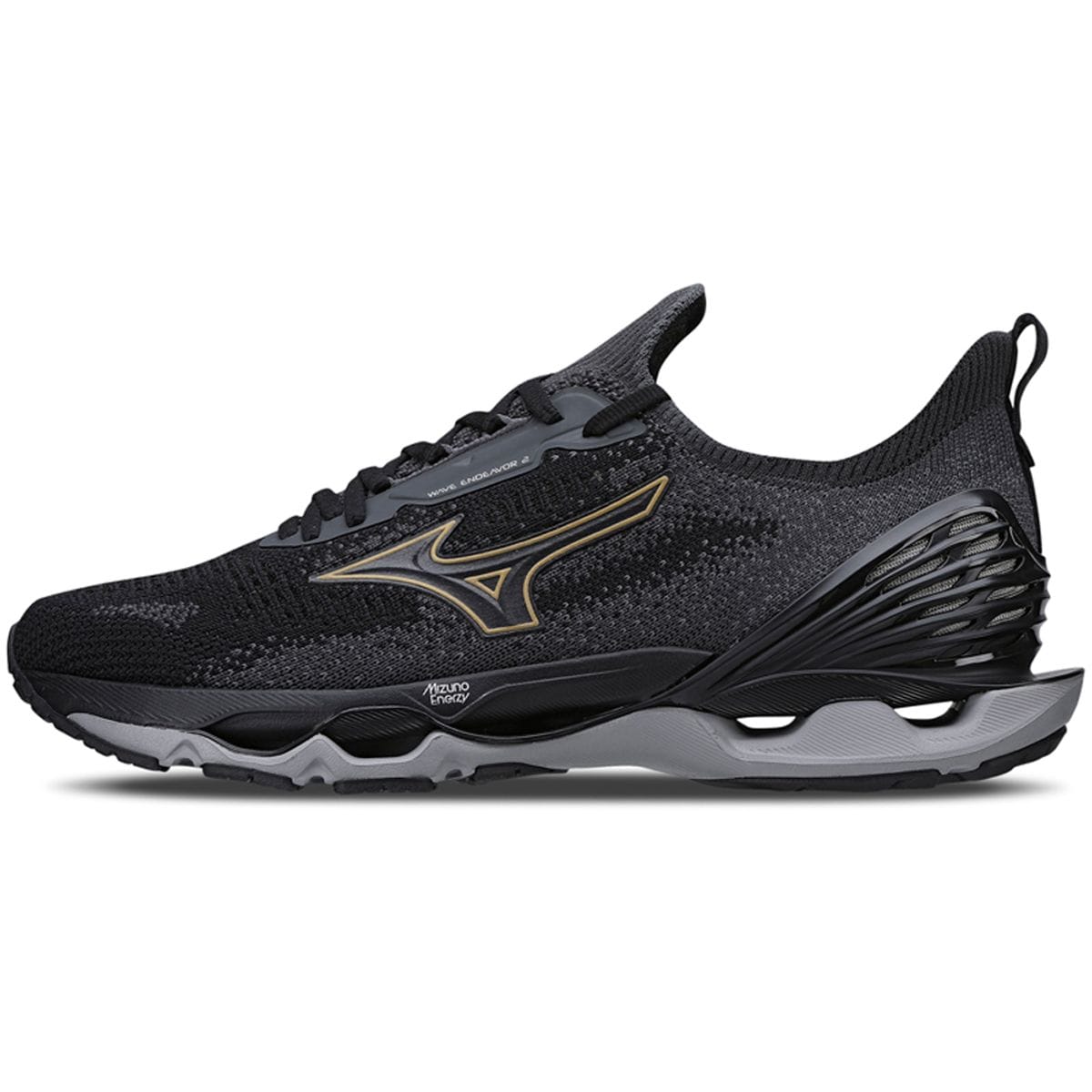 Tênis de Corrida Masculino Mizuno Wave Endeavor 2 Preto