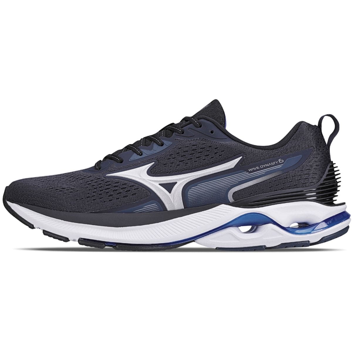 Tênis de Corrida Masculino Mizuno Wave Dynasty 6 Azul