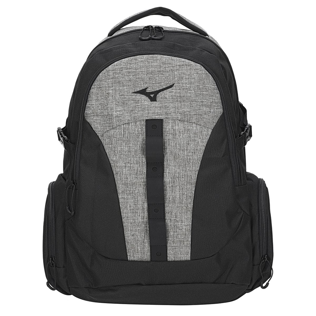 Vista principal Mochila Unissex Mizuno Kobe New Cinza Mizuno