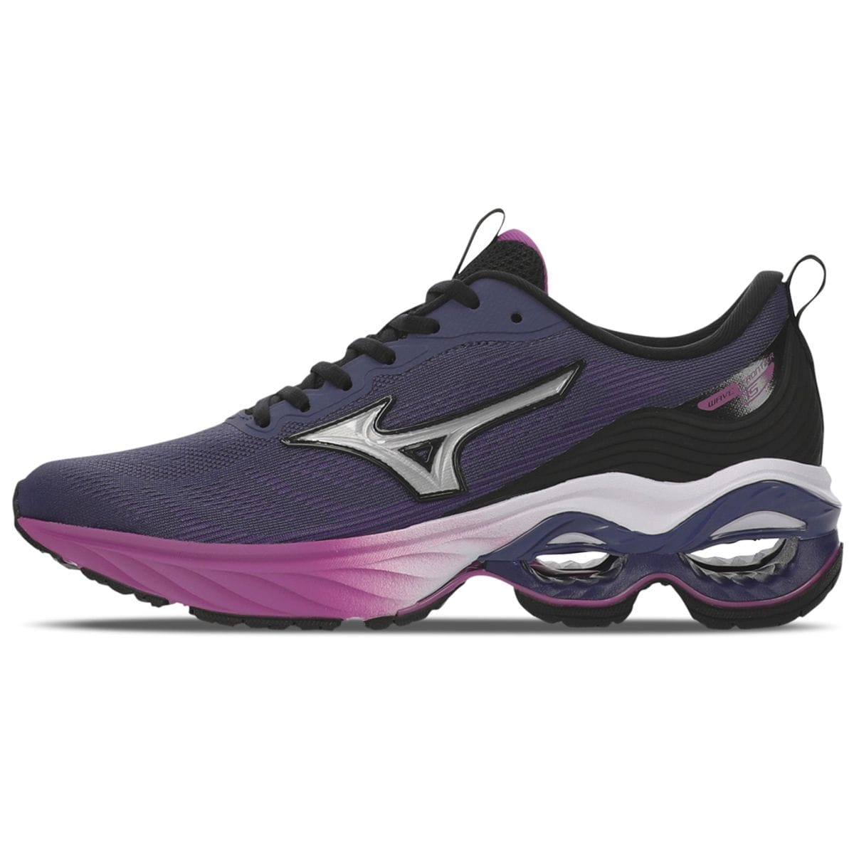 Tênis de Corrida Feminino Mizuno Wave Frontier 15 Roxo