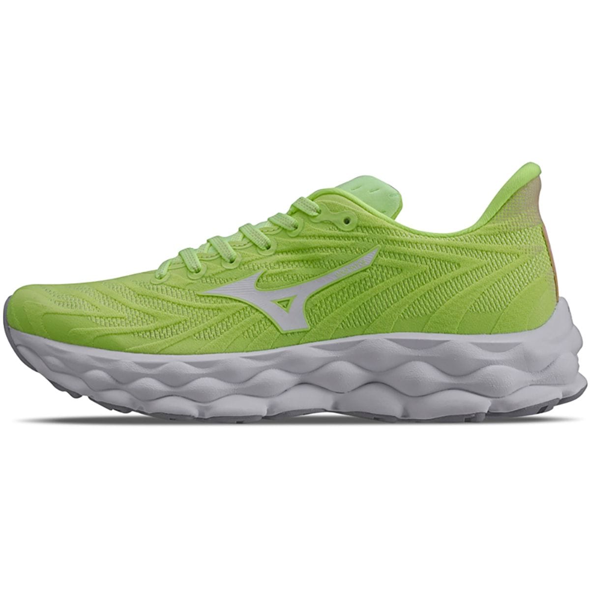 Tênis de Corrida Feminino Mizuno Wave Sky 8 Verde