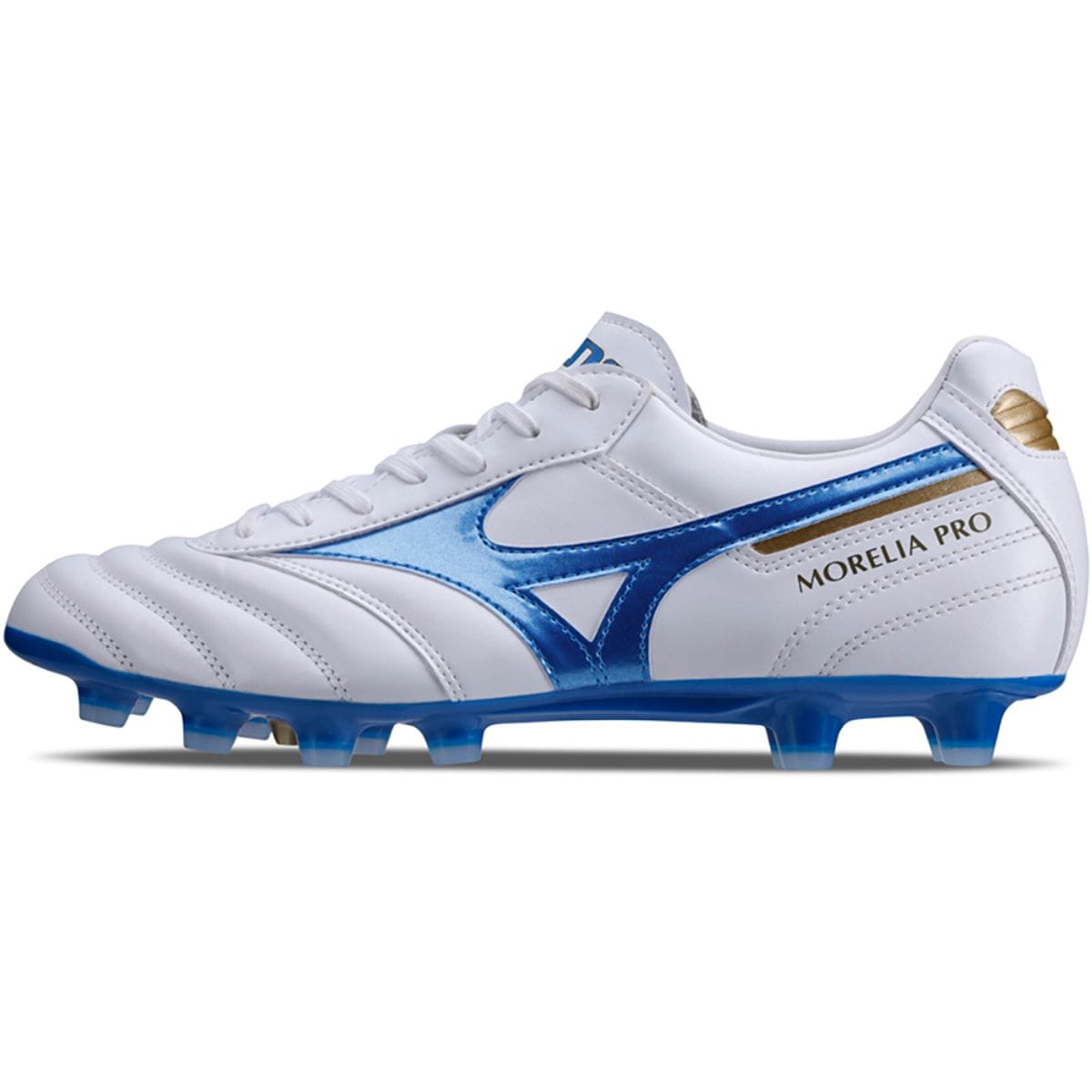 Chuteira de Campo Masculina Mizuno Morelia II Pro Branco