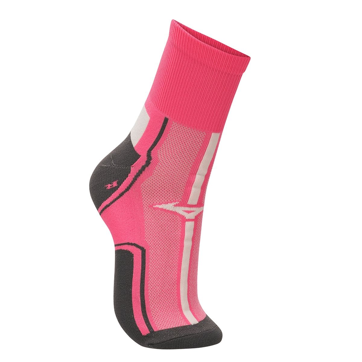 Meia Mizuno Performance Cano Médio Tam. Rosa