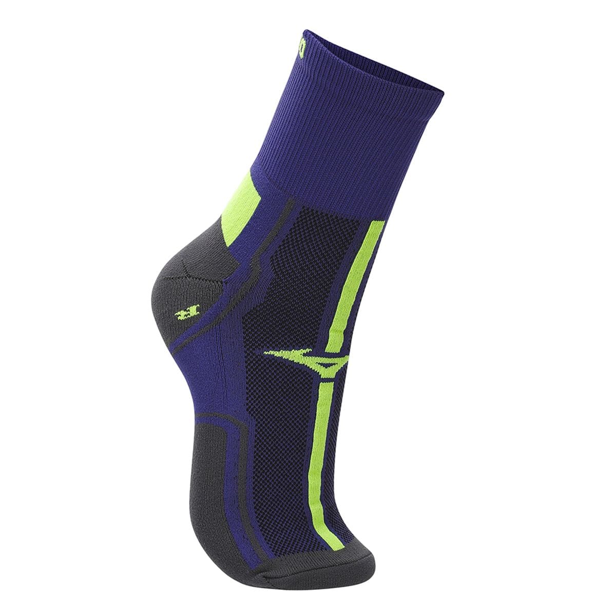 Meia Mizuno Performance Cano Médio Tam. Azul