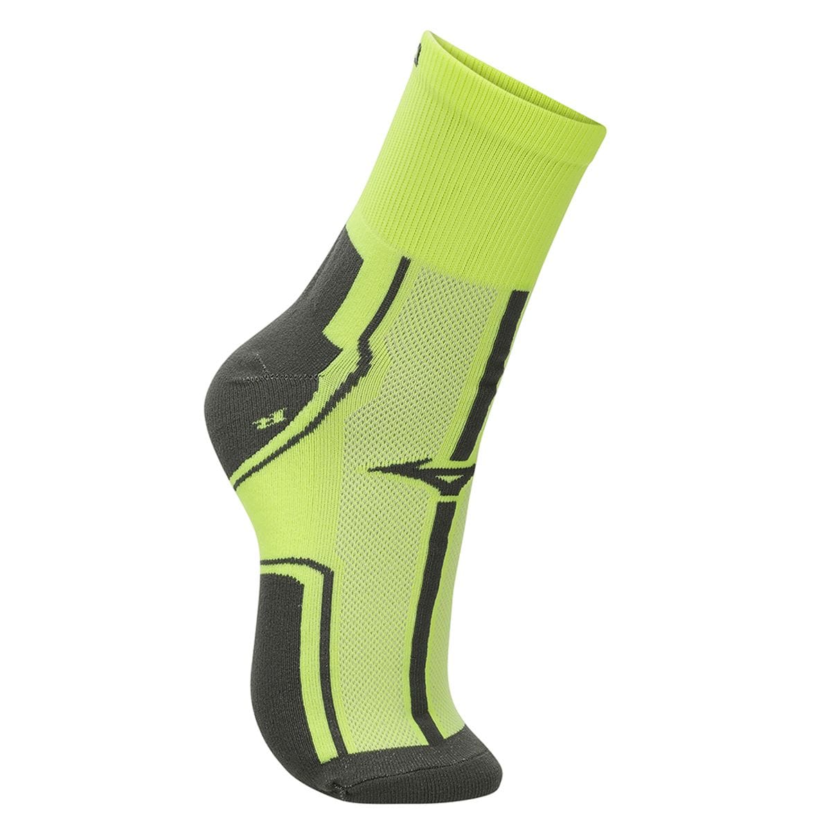 Meia Mizuno Performance Cano Médio Tam. Amarelo