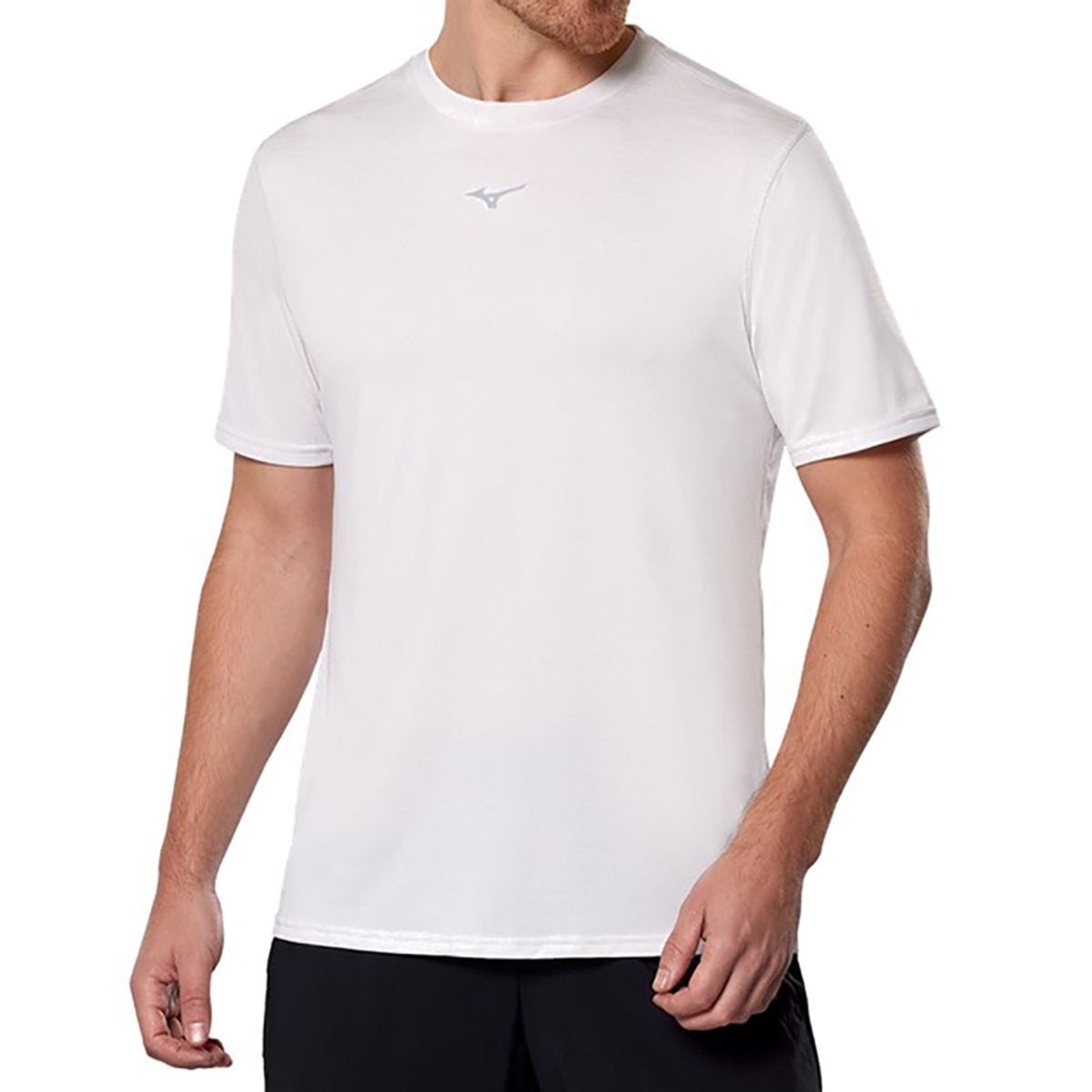 Camiseta de Corrida Masculina Mizuno Core Branco