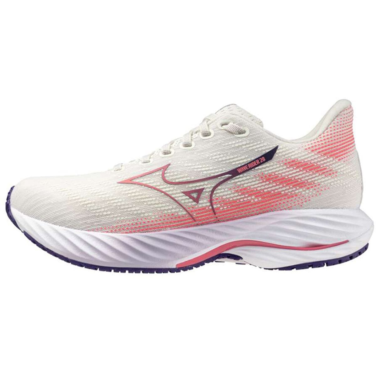 Tênis de Corrida Feminino Mizuno Wave Rider 28 Branco