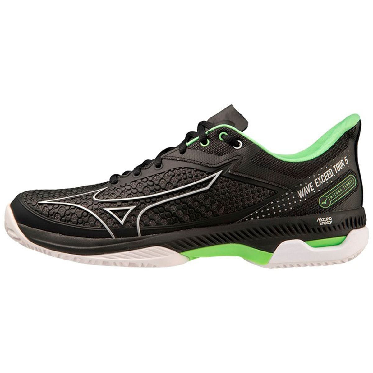 Tênis de Tennis Unissex Mizuno Exceed Tour 5 Clay Court Preto