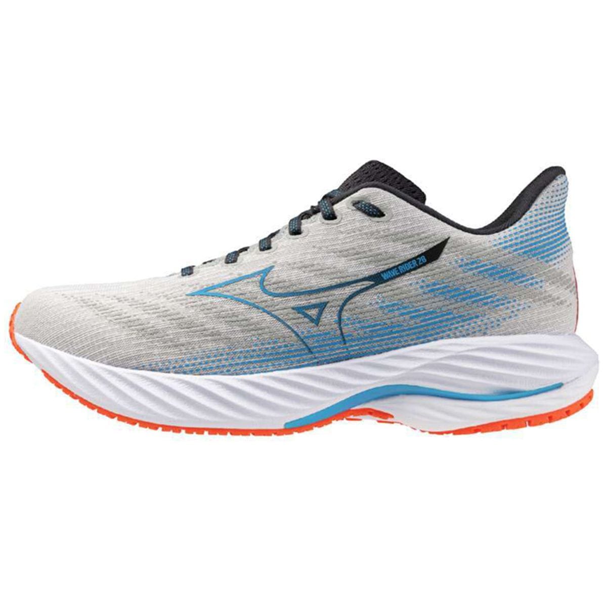 Tênis de Corrida Masculino Mizuno Wave Rider 28 Cinza