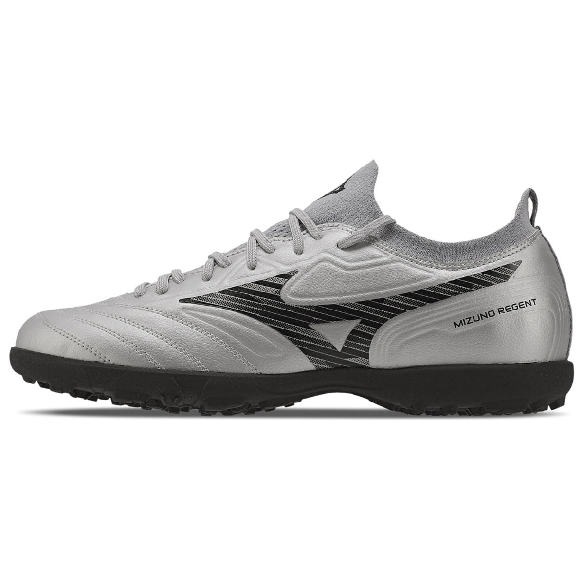 Chuteira Society Masculina Mizuno Regent AS Prata
