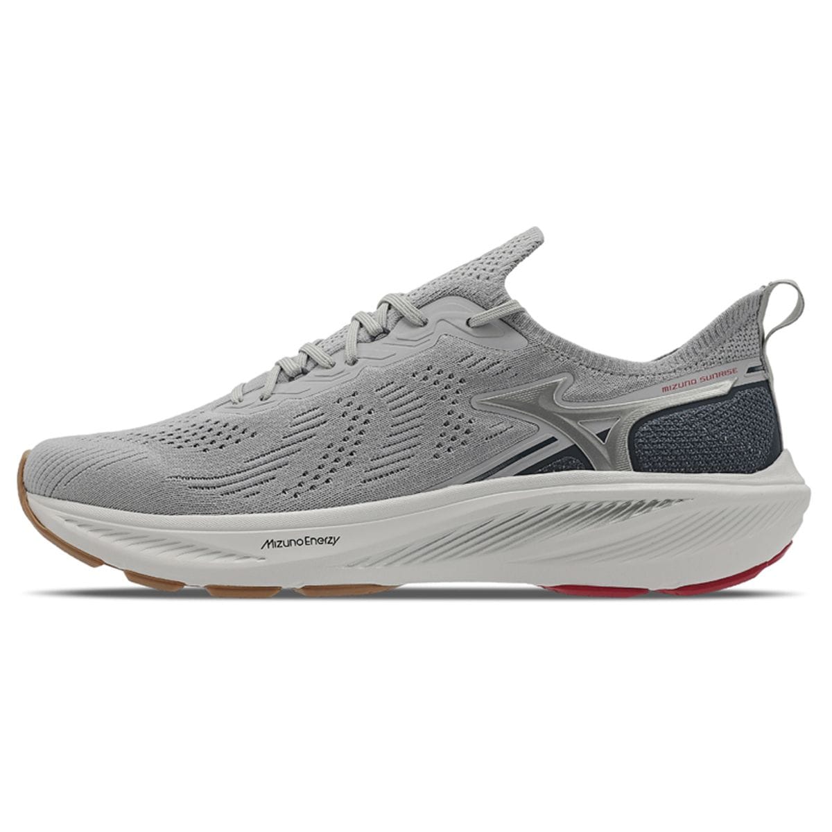 Tênis de Corrida Masculino Mizuno Sunrise Cinza