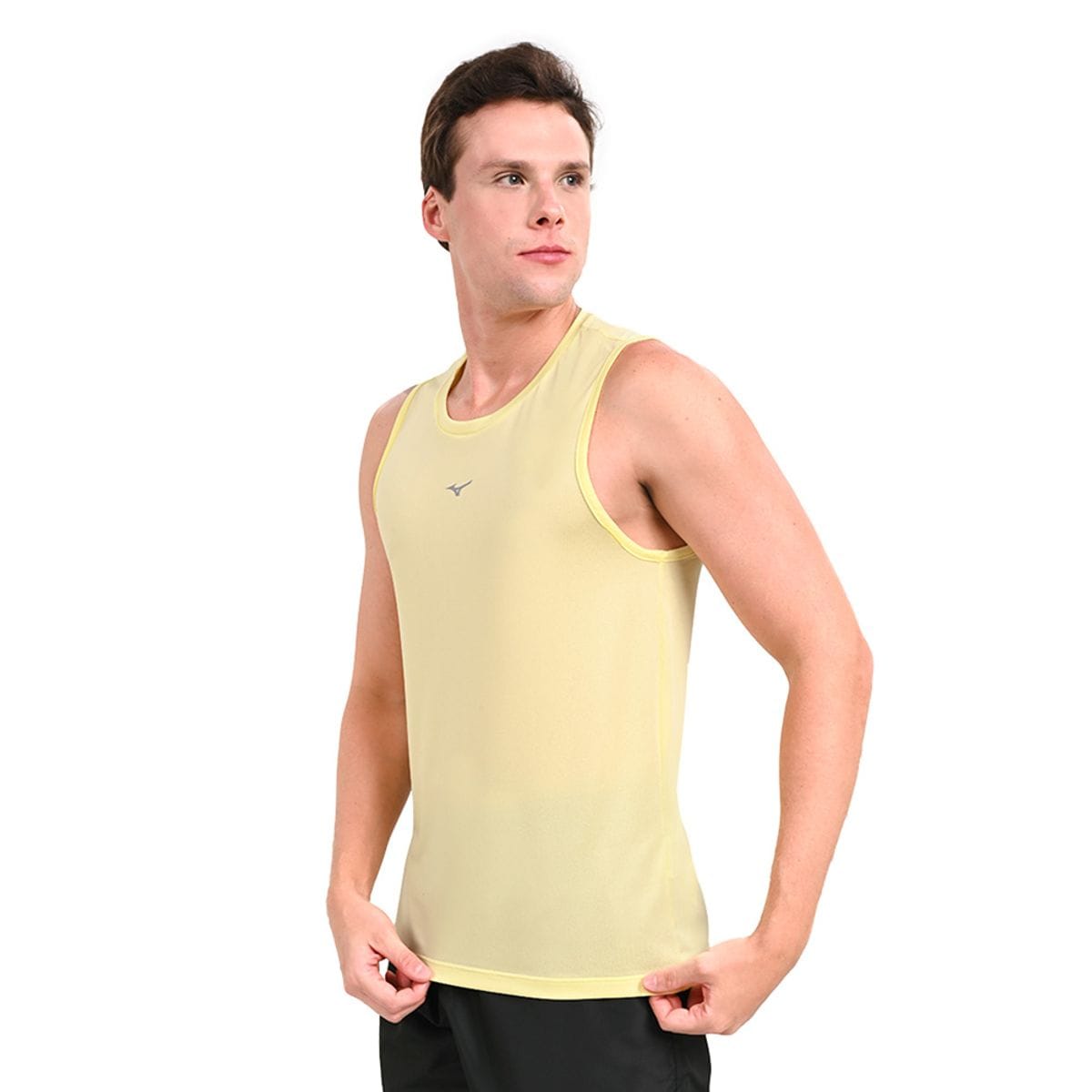 Regata de Corrida Masculina Mizuno Nirvana Amarelo
