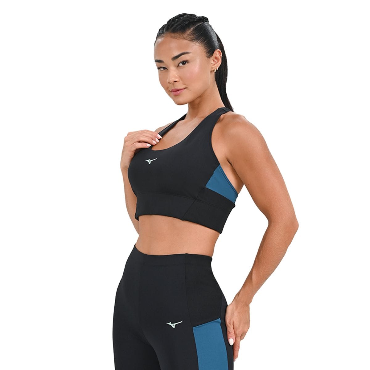 Top de Treino Feminino Mizuno Soul Fit Preto