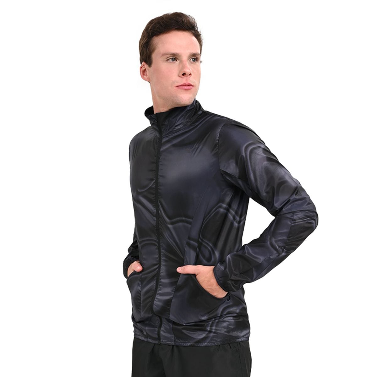 Jaqueta de Corrida Masculina Mizuno Premium Aero Preto