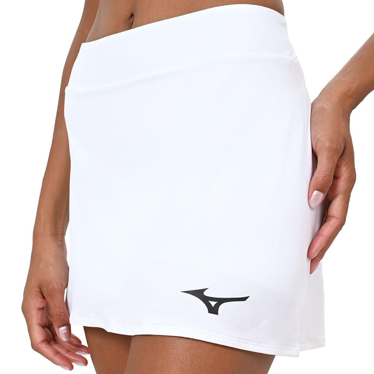 Saia de Tennis Feminina Mizuno Flex Branco