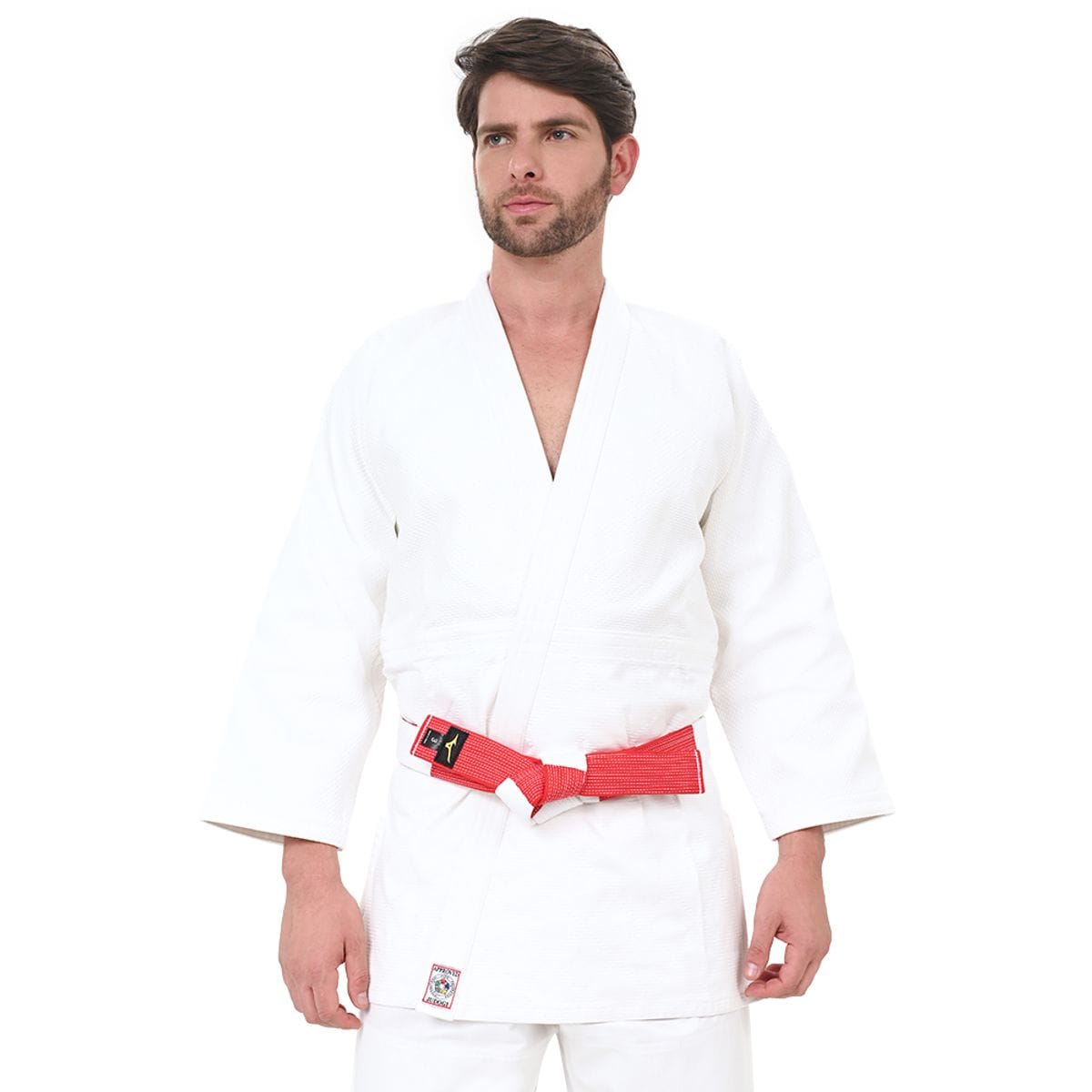 Jaqueta de Kimono Unissex Mizuno Branco