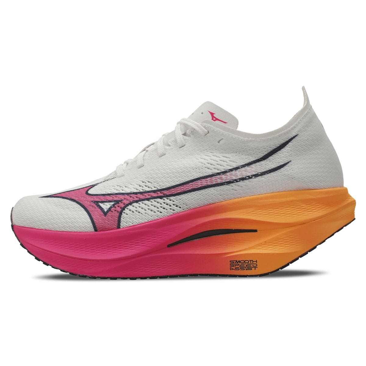 Vista principal Tênis de Corrida Mizuno Wave Rebellion Pro 3 Branco Mizuno
