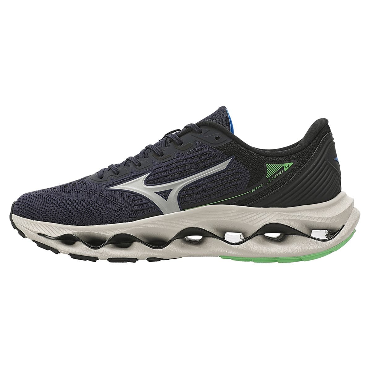 Tênis de Corrida Mizuno Wave Legend 4 Masculino Azul