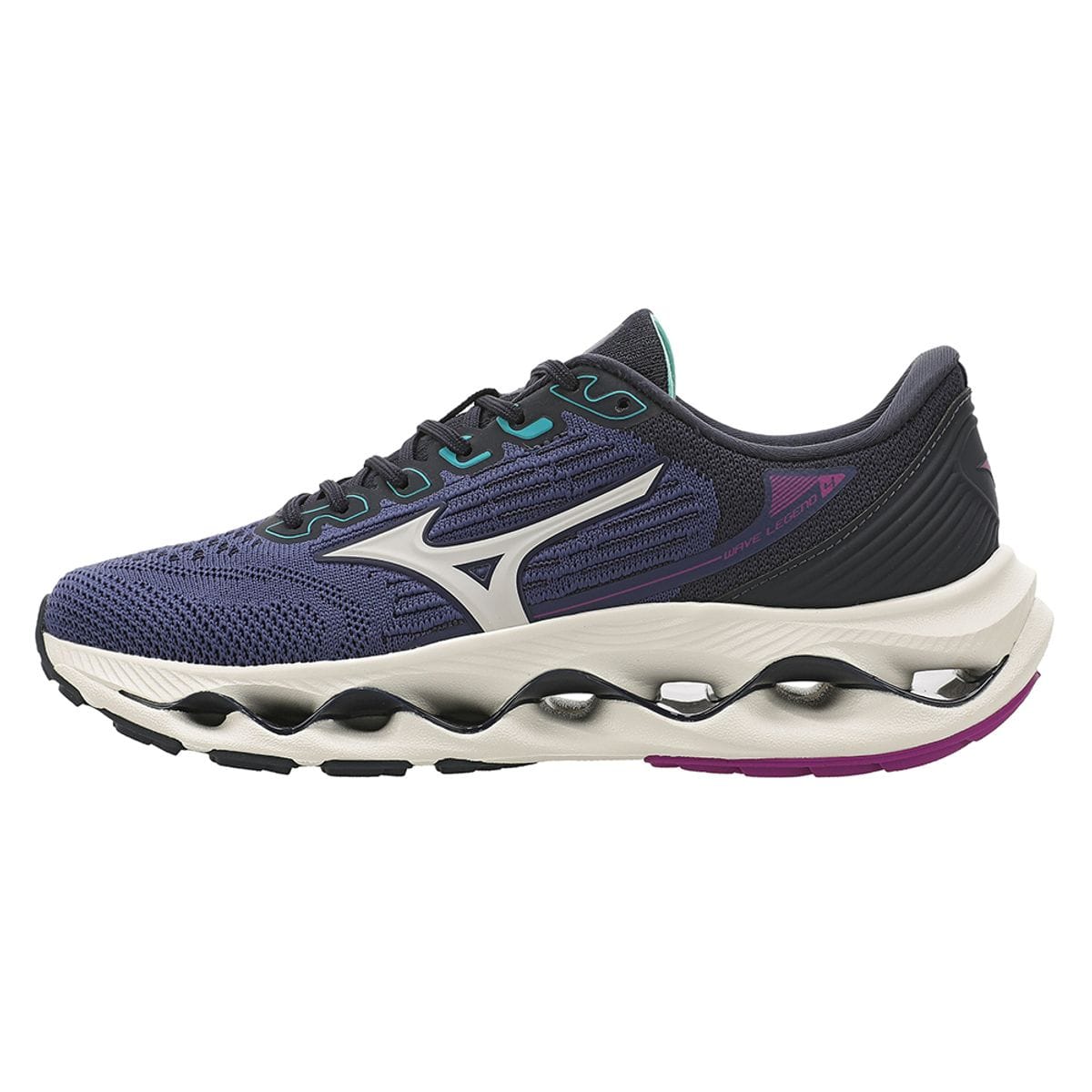 Tênis de Corrida Mizuno Wave Legend 4 Feminino Azul