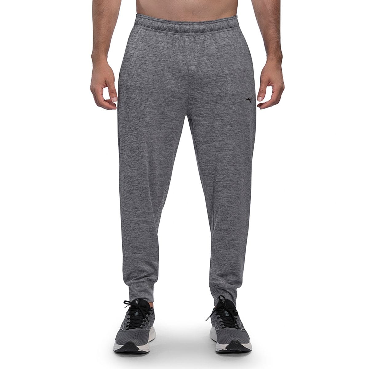 Calça de Treino Masculina Mizuno Malha Soul Fit Cinza