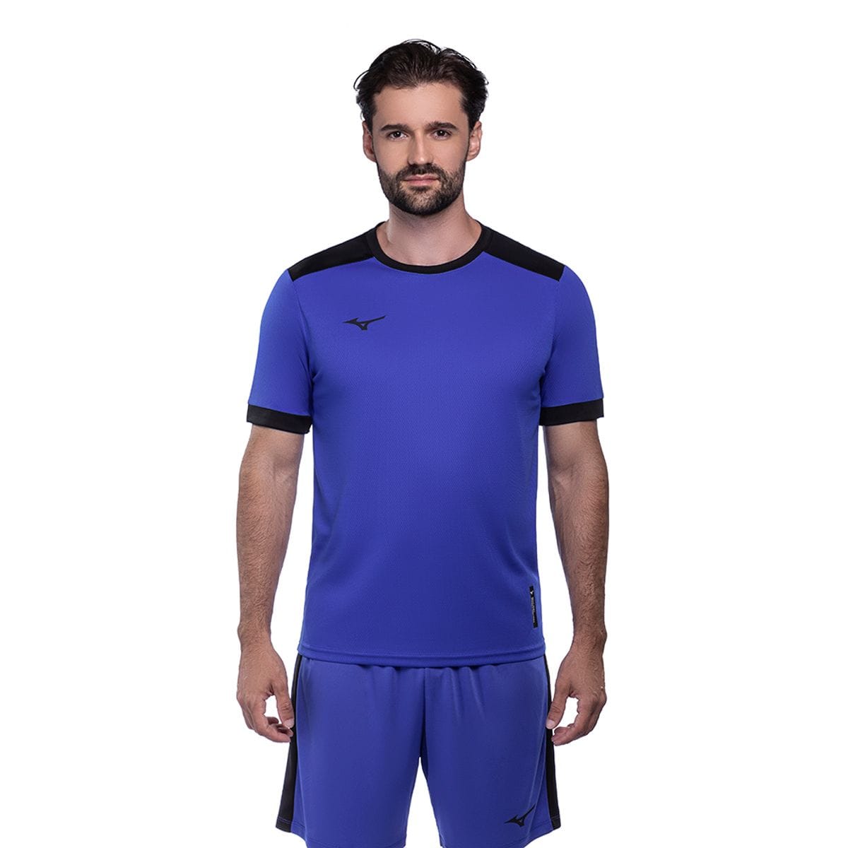 Camiseta de Futebol Mizuno I Masculina Azul