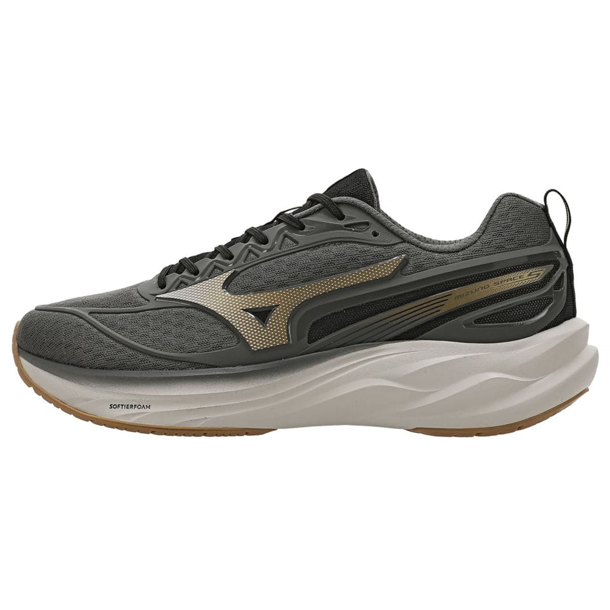 Tênis de Corrida Mizuno Space 5 Masculino Cinza