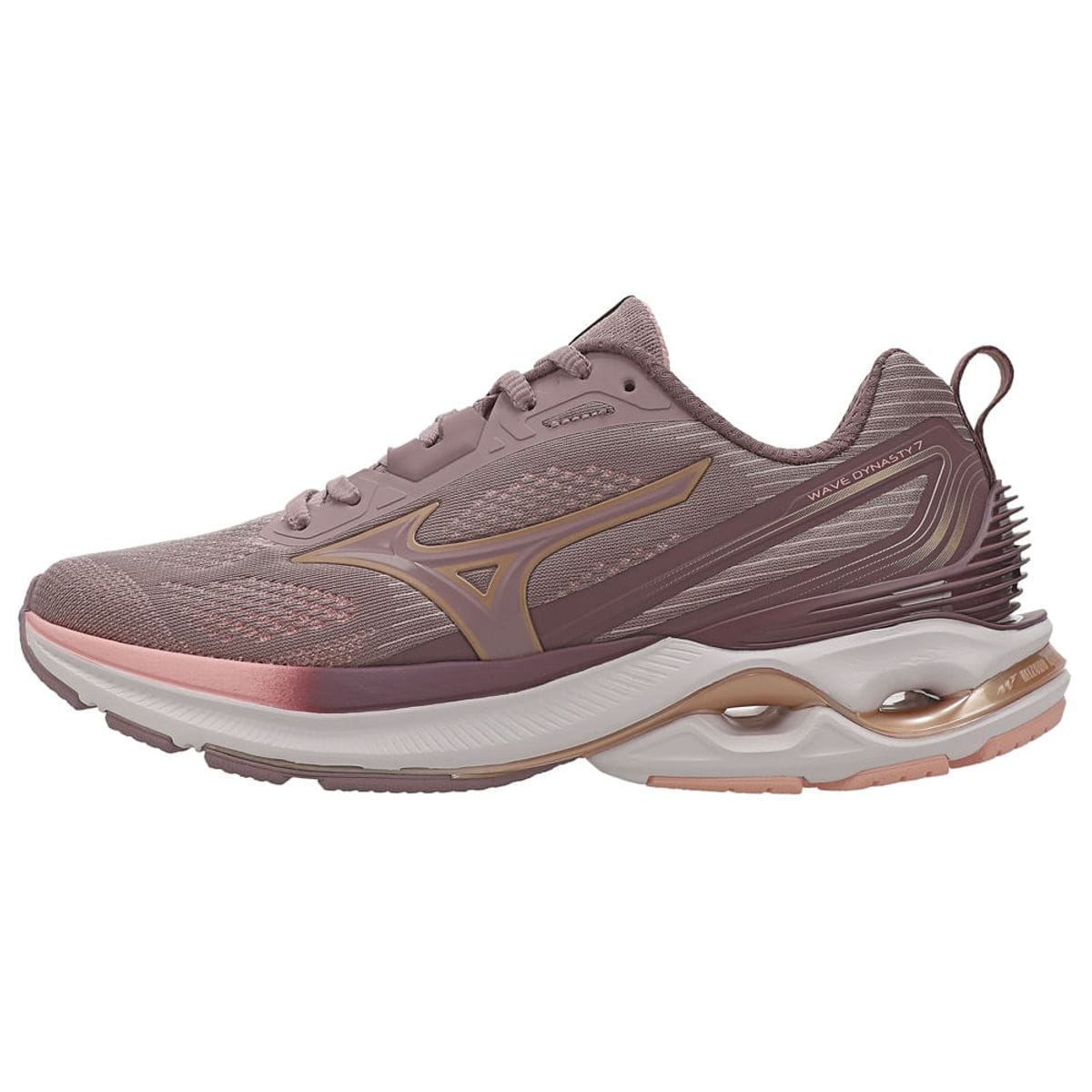Tênis de Corrida Mizuno Wave Dynasty 7 Feminino Roxo