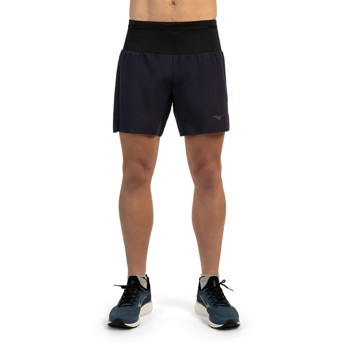 Vista principal Shorts de Corrida Mizuno Performance 360 Masculino Azul Mizuno