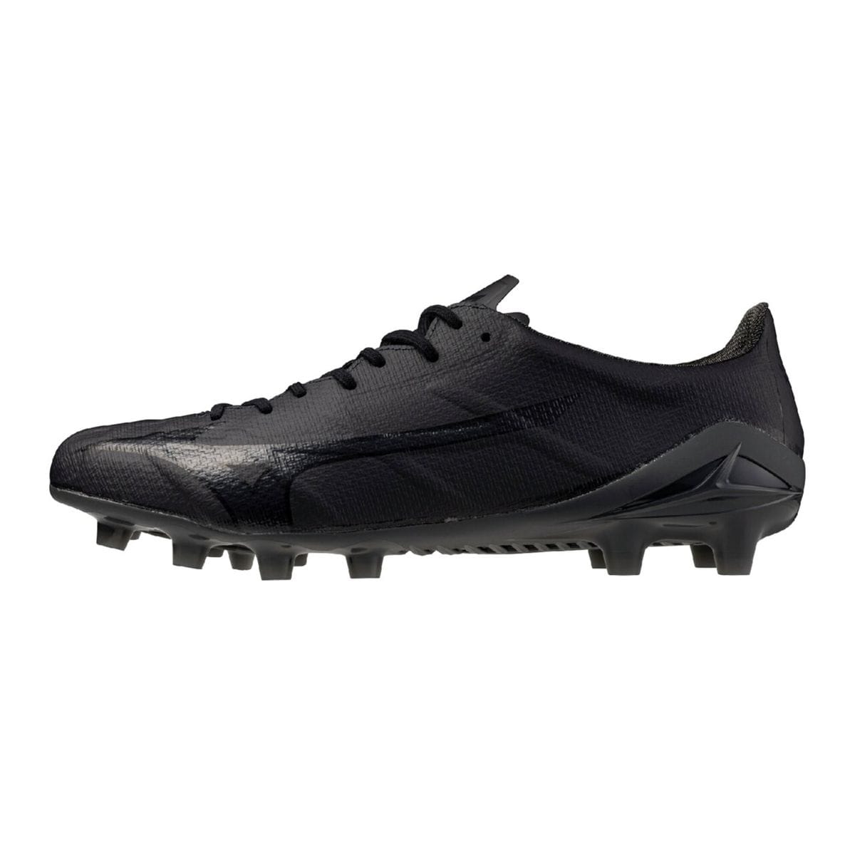 Chuteira de Campo Masculina Mizuno Morelia Alpha II Japan Rebuild Preto