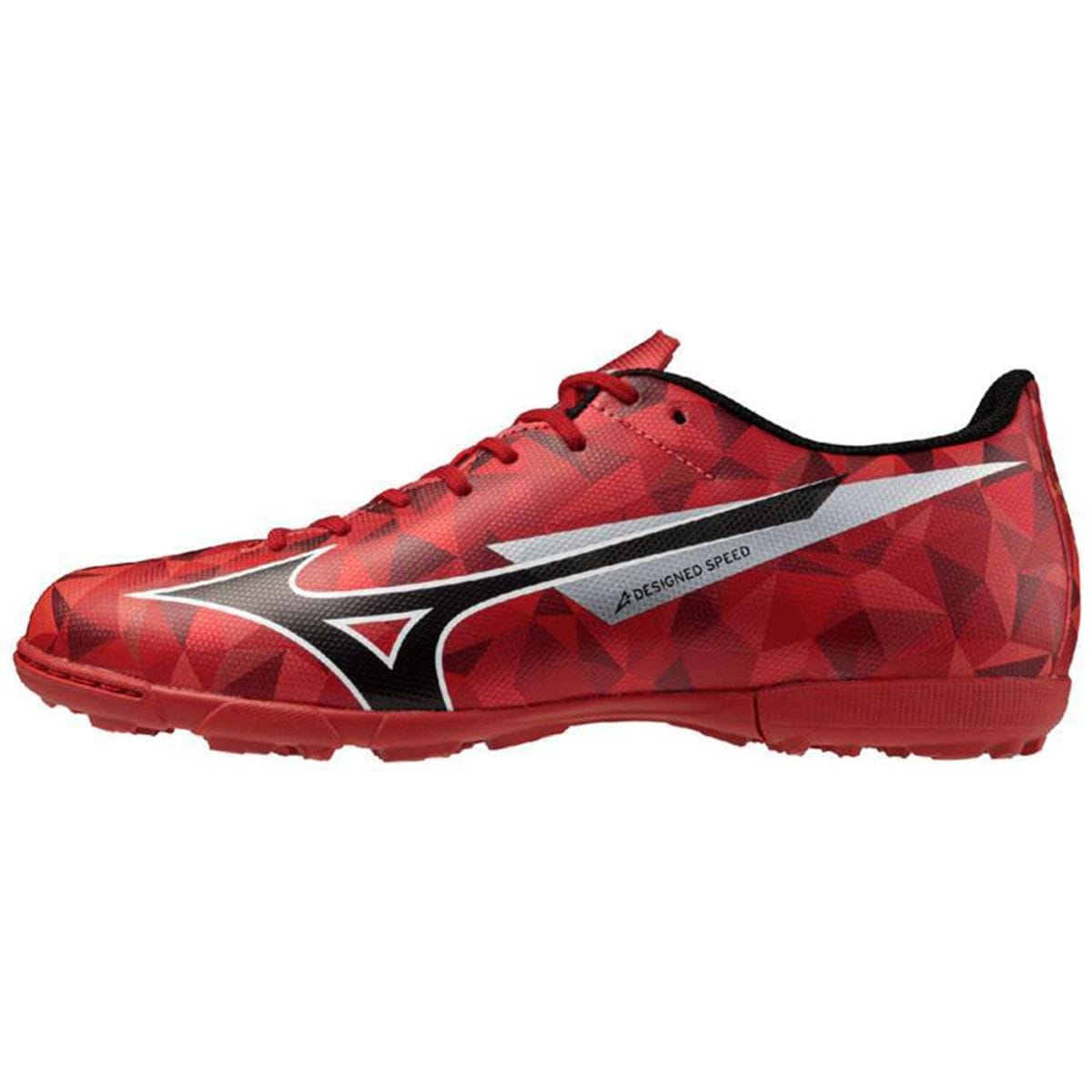 Vista principal Chuteira Society Mizuno Alpha II Select AS Masculina Vermelho Mizuno