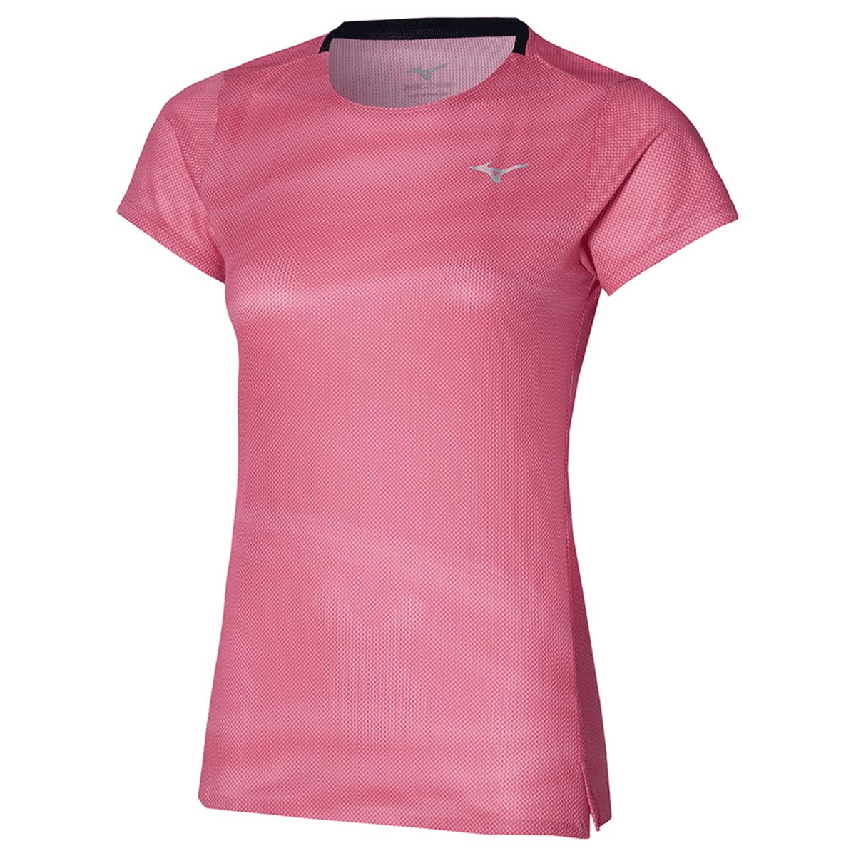 Camiseta de Corrida Feminina Mizuno Premium Aero Rosa