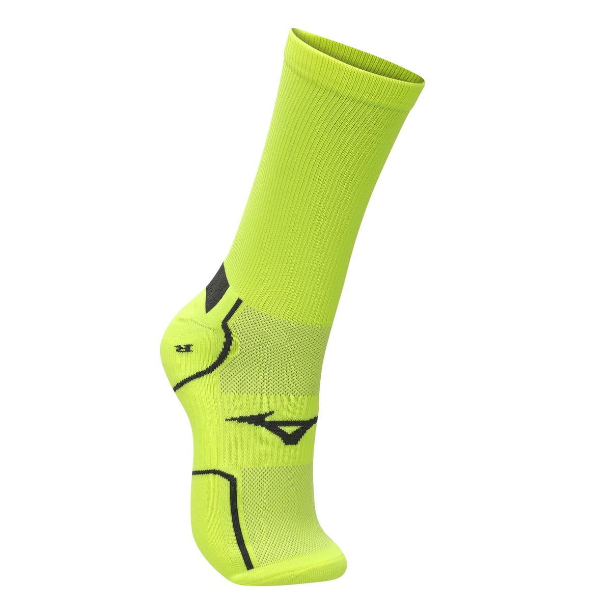 Meia Mizuno Performance Cano Alto Tam. Amarelo