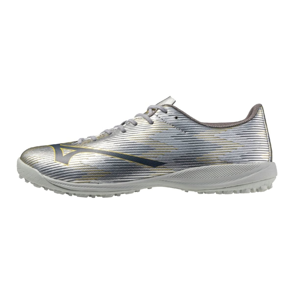 Chuteira Society Masculina Mizuno Alpha II Select AS Prata