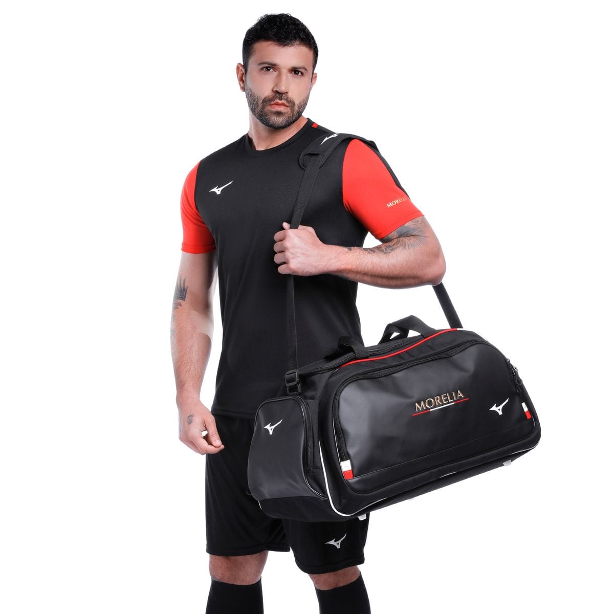 Mala de Futebol Mizuno Morelia Preto