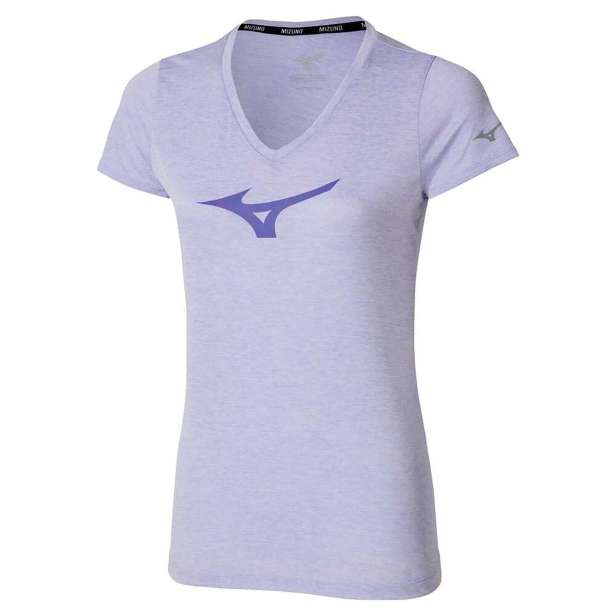Camiseta de Corrida Mizuno Core Runbird Feminina Azul